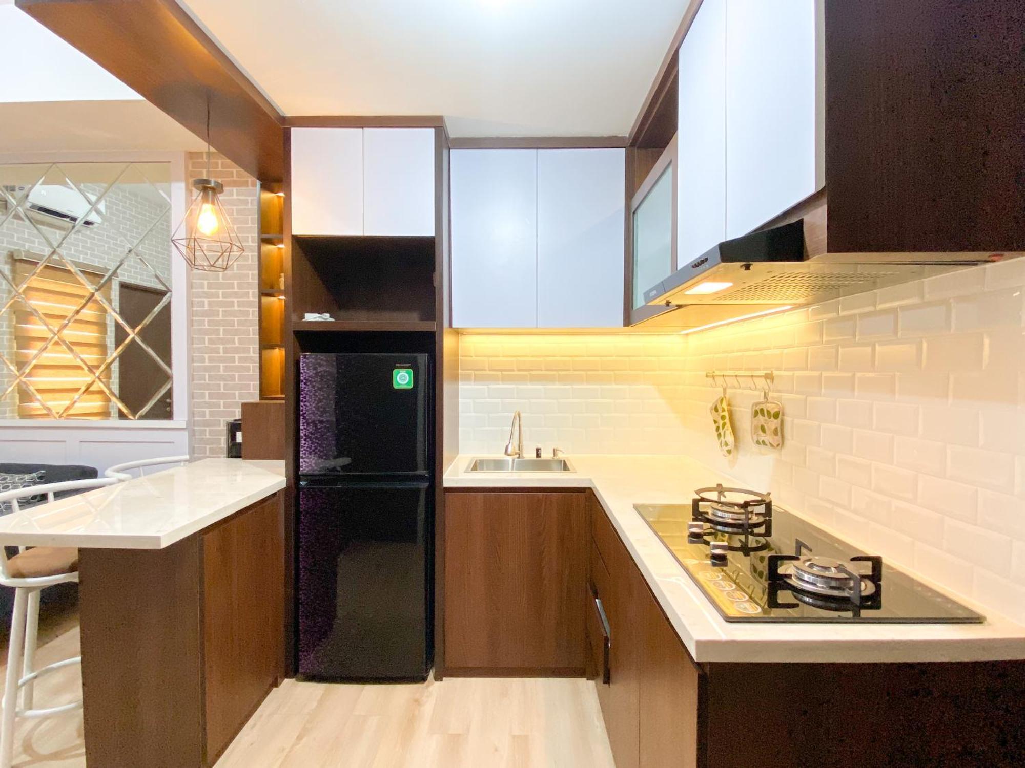Great Choice And Modern 2br At Transpark Juanda Timur By Travelio Apartemen Bekasi